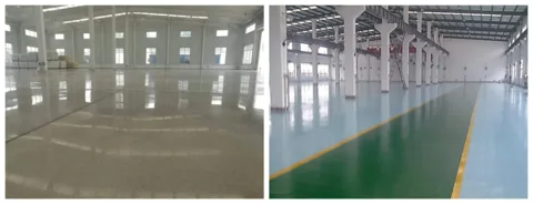 固化剂地坪与环氧地坪的区别 