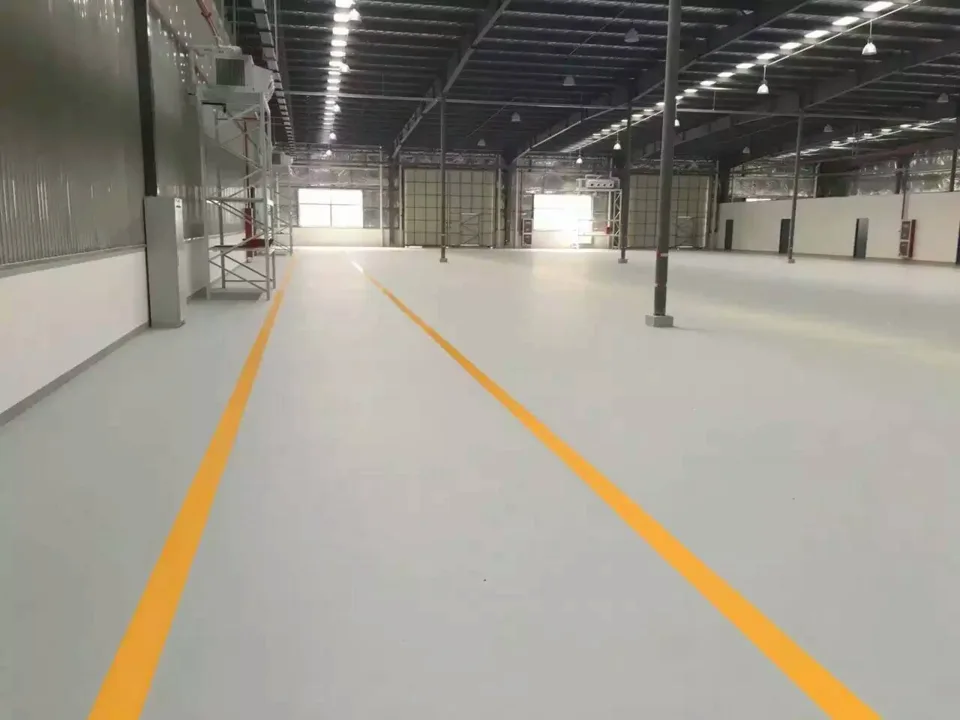 聚氨酯超耐磨地坪在仓储车间的应用