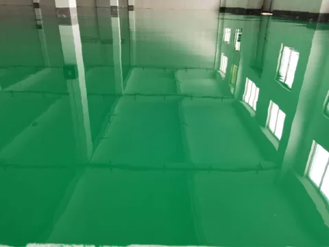 水性环氧树脂地坪的单向透气性