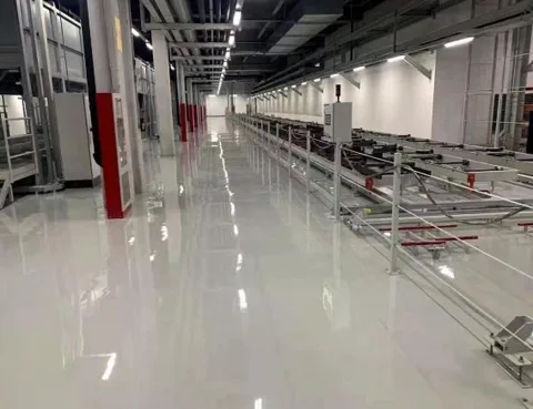 环氧地坪表面暗淡的原因及处理方法