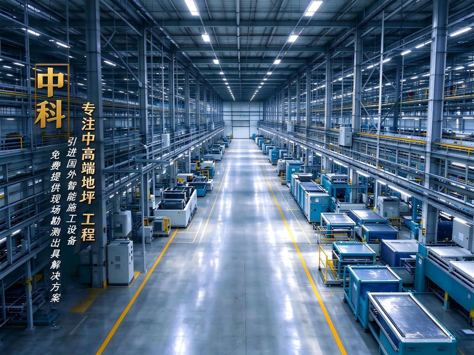 旧站洁净车间地坪解决方案实景